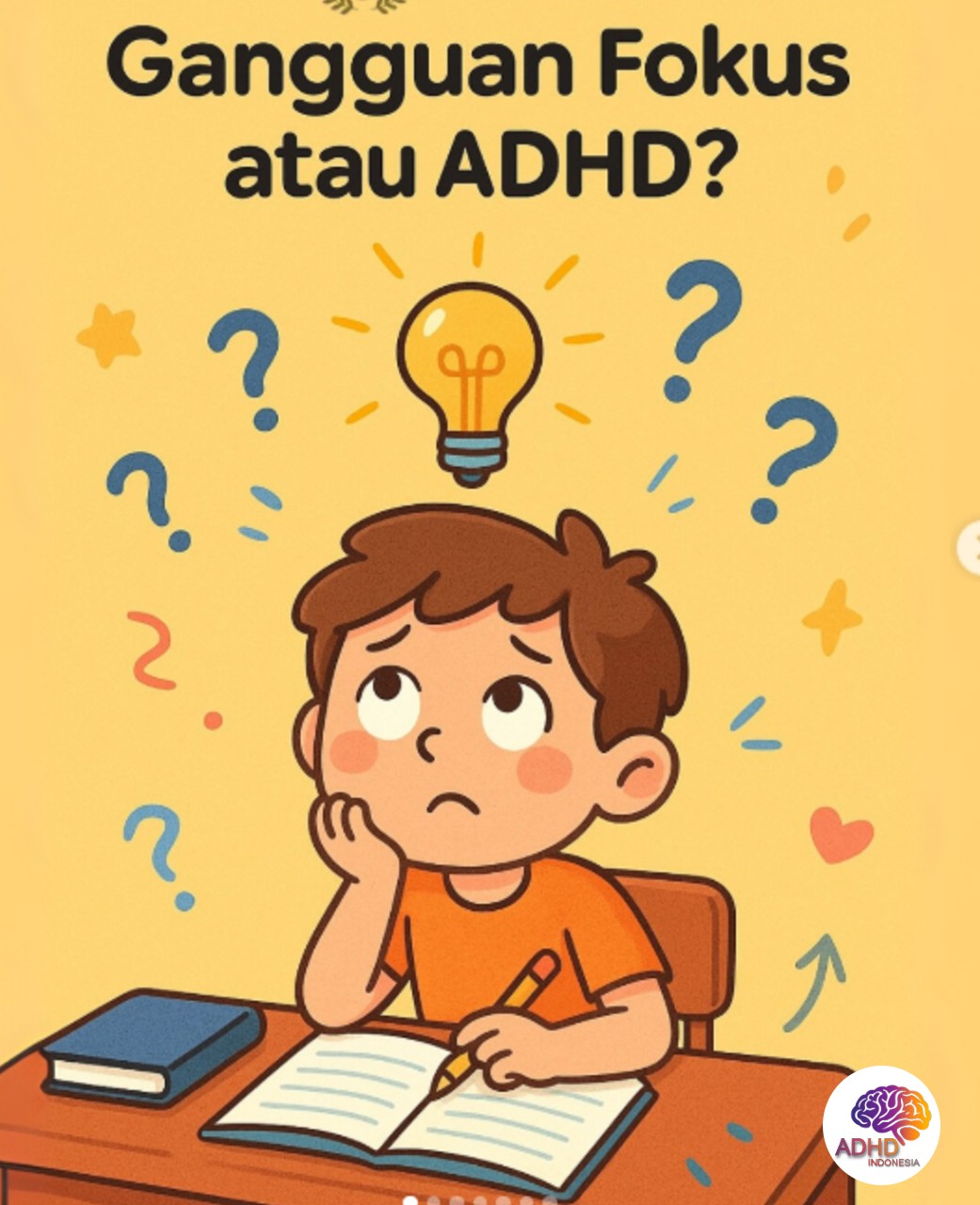 ADHD dan Kesulitan Fokus Anak: Edukasi untuk Keluarga di Kabupaten Tabanan
