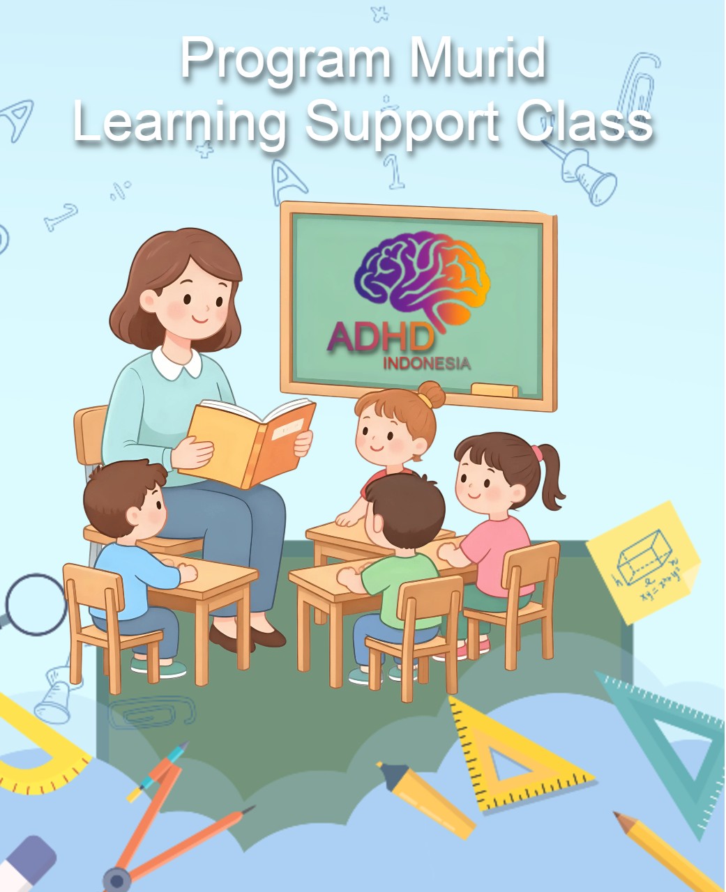 Program ADHD Indonesia Kabupaten Tabanan Kelas Pendampingan Belajar (Learning Support Class)