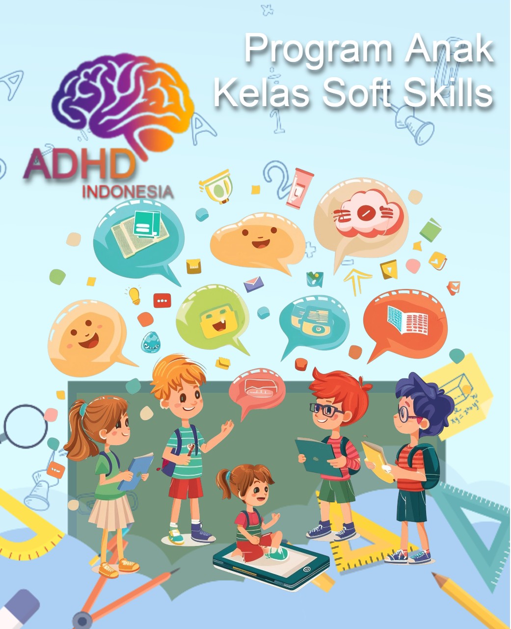 Program ADHD Indonesia Kabupaten Tabanan Kelas Soft Skills Anak ADHD