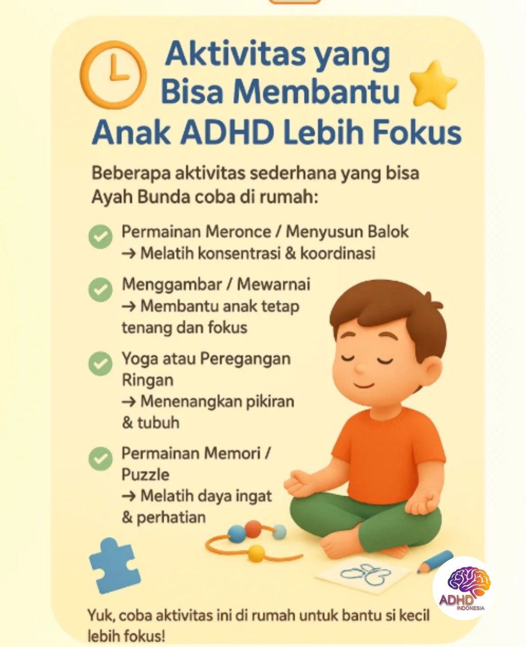 Pendekatan Edukatif yang Tepat untuk Anak ADHD di Kabupaten Tabanan